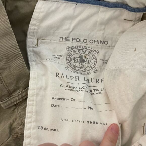 Polo Ralph Lauren The Chino Classic Fit Size 35/32 - Picture 4 of 10